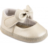 Sapatilha Baby Keto Laço - Dourado