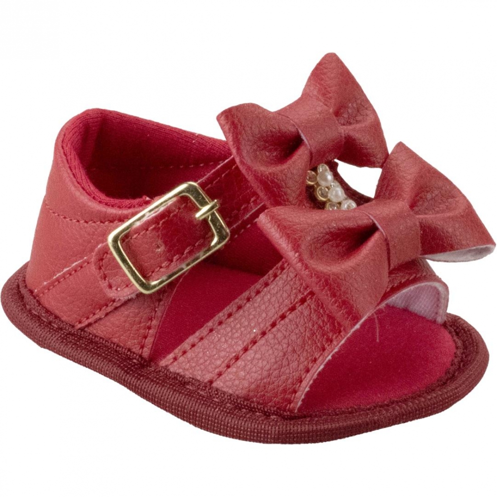 sandália Kéto Baby Menina do 13 ao 18 - VERMELHO