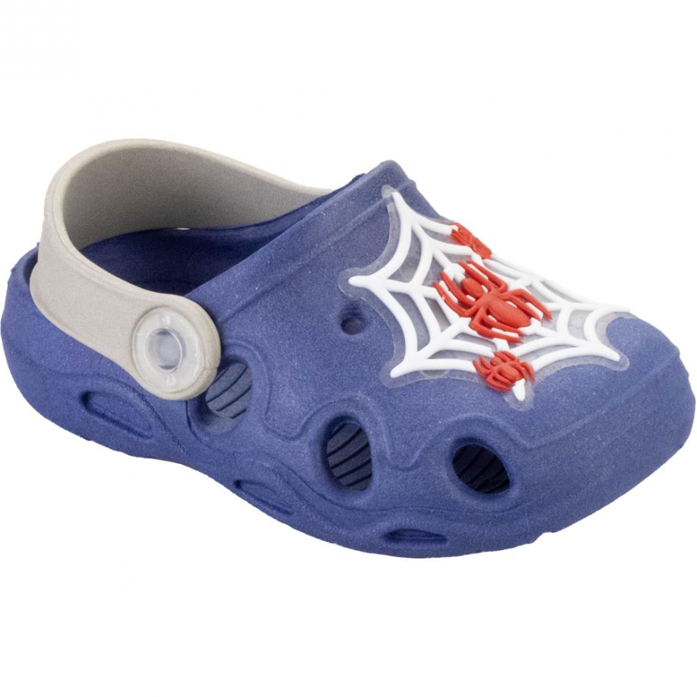 Babuche Keto Baby do 18 ao 27 - MARINHO/CINZA