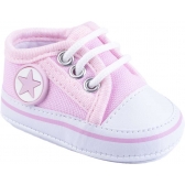 Tênis Baby Kéto Com Cadarço do 13 ao 18 - Rosa