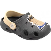 Babuche Capivara + Brinde Exclusivo Kéto Baby do 18 ao 27 - Preto/Caramelo