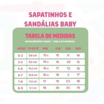 Tênis Baby Kéto Ponta do 13 ao 18