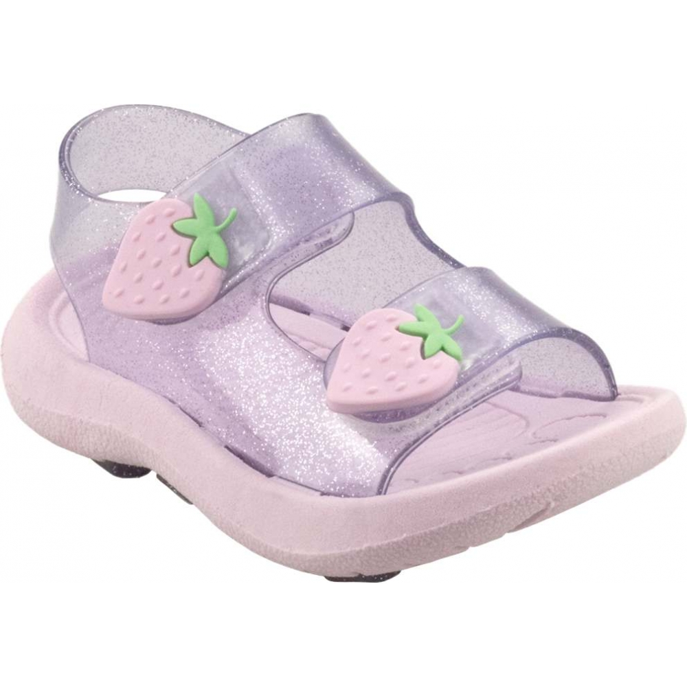 Sandália Infantil Moranguinho Kéto Calçados - Lilás