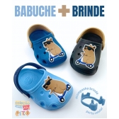 Babuche Capivara + Brinde Exclusivo Kéto Baby do 18 ao 27 - Preto/Caramelo