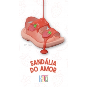 Sandália Infantil Moranguinho Kéto Calçados