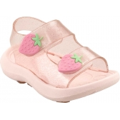 Sandália Infantil Moranguinho Kéto Calçados - Rosa/BB
