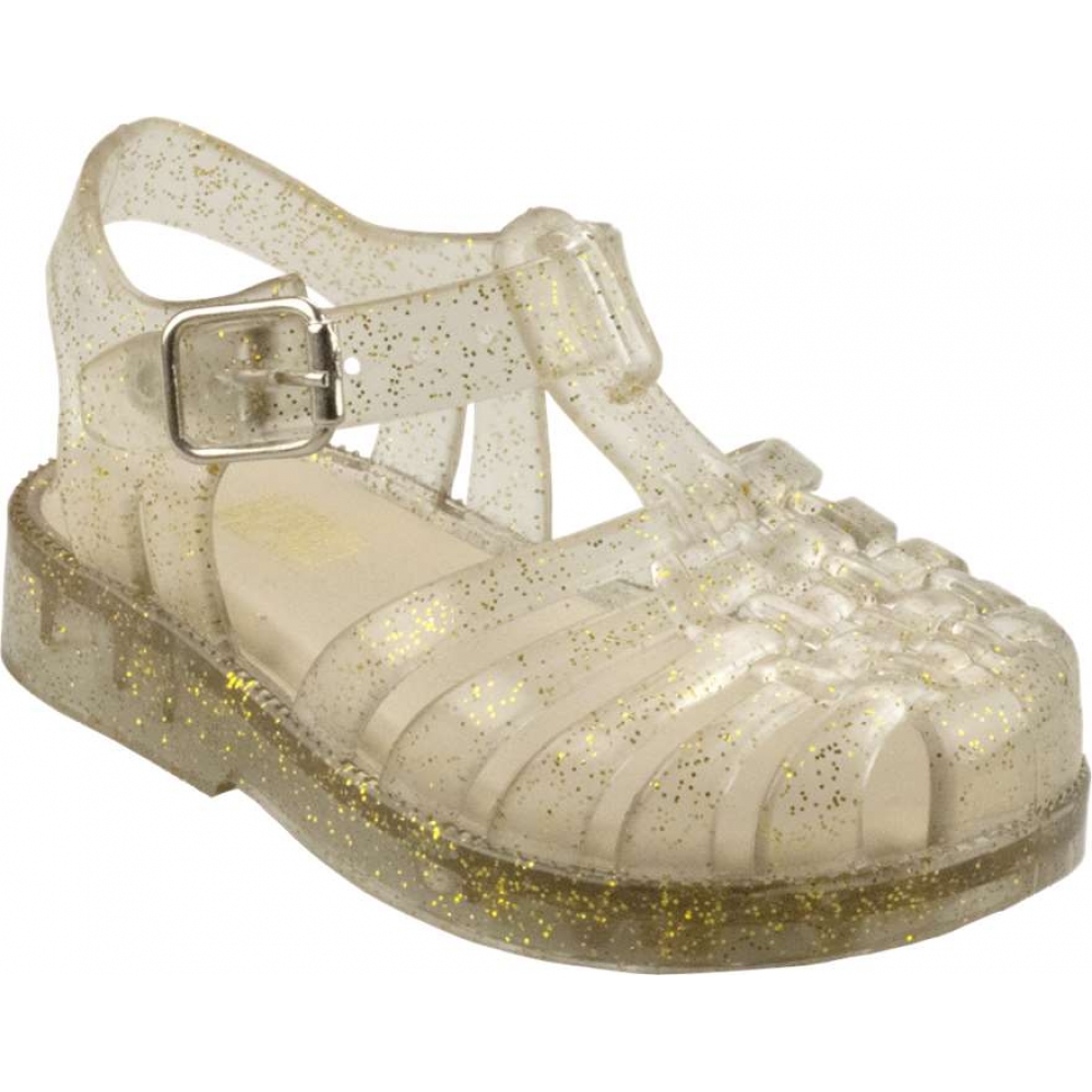 Sandália Mel Keto Baby do 18 ao 27 - GLITER DOURADO