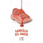 Sandália Infantil Moranguinho Kéto Calçados - BEGE/GLITER